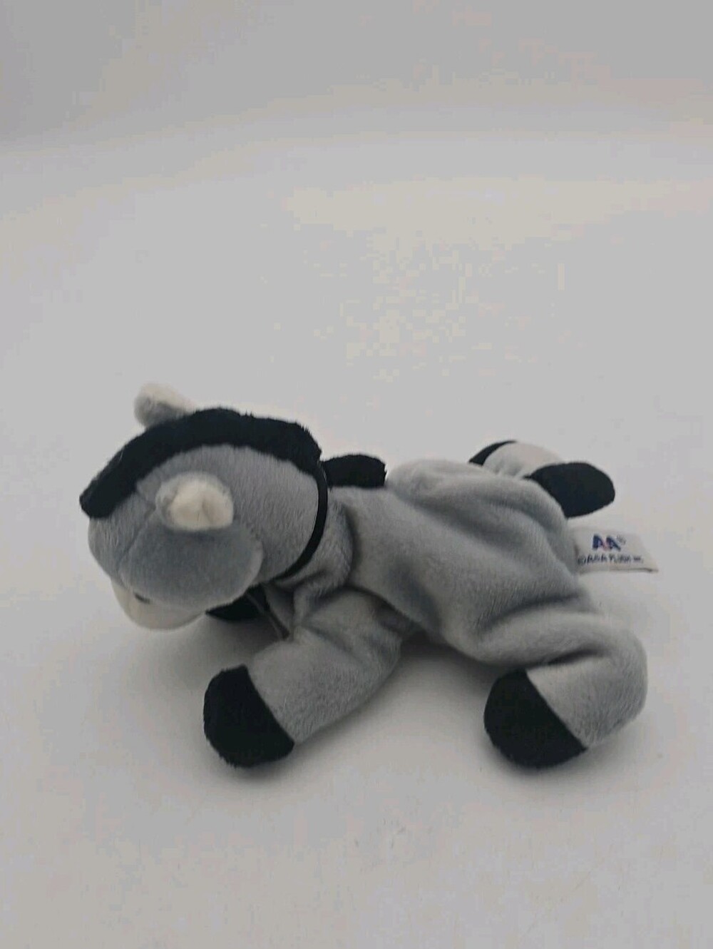 Vintage A&A Plush Corp Gray Donkey Stuffed Animal Toy Crane Claw Machine Prize